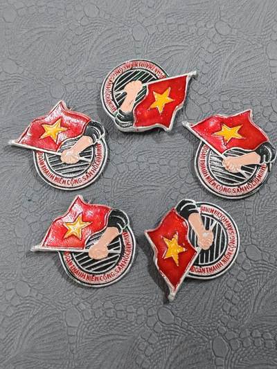 韵星假日拍卖第二十五期 -- Rimey Holidays Auction 25 - 越南社会主义共和国共青团团徽一组