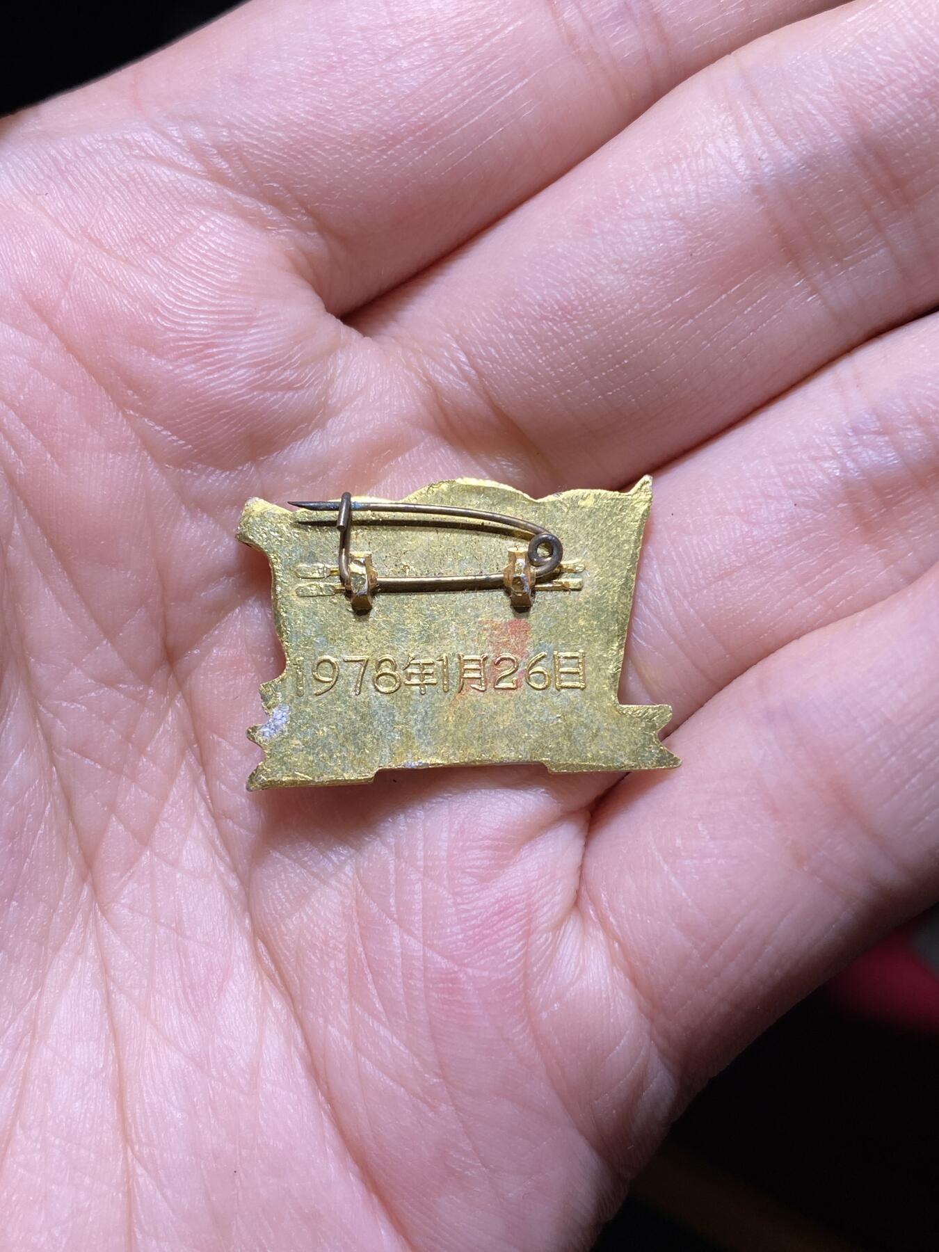 徽章专拍场 武汉市工业学大庆纪念章2