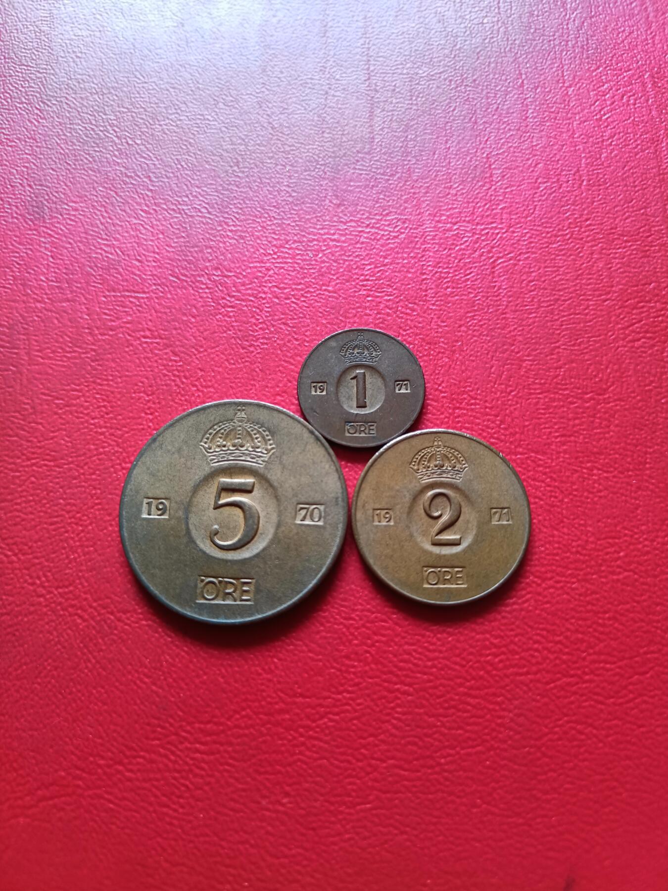 【云涧收藏】第六十五场 瑞典1、2、5殴尔3枚