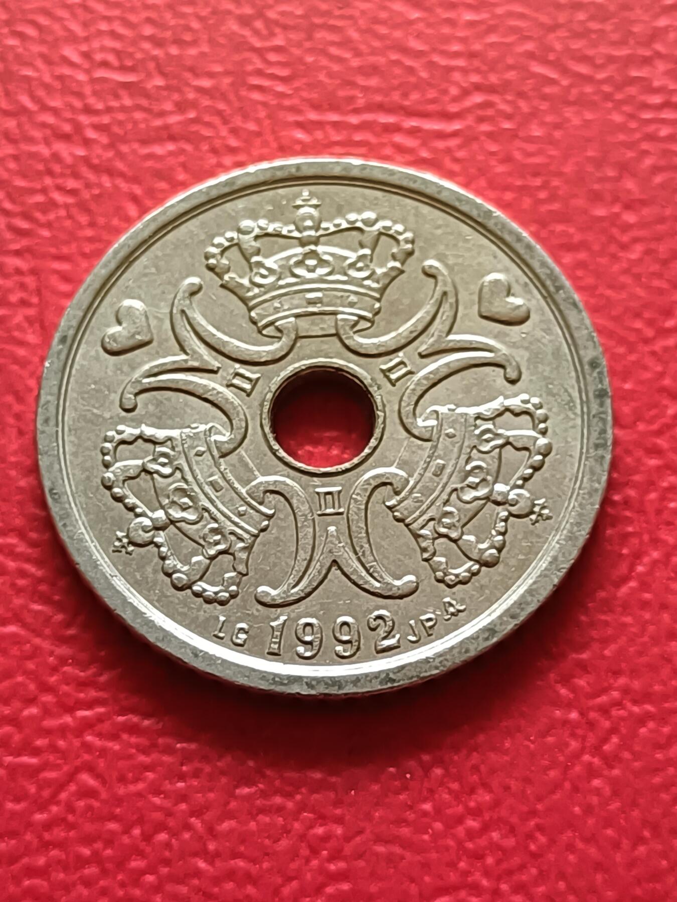 【云涧收藏】第六十五场 丹麦1992年1克朗