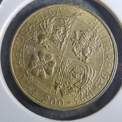 沼泽如烟--第849场 - 意大利1993年200里拉纪念币