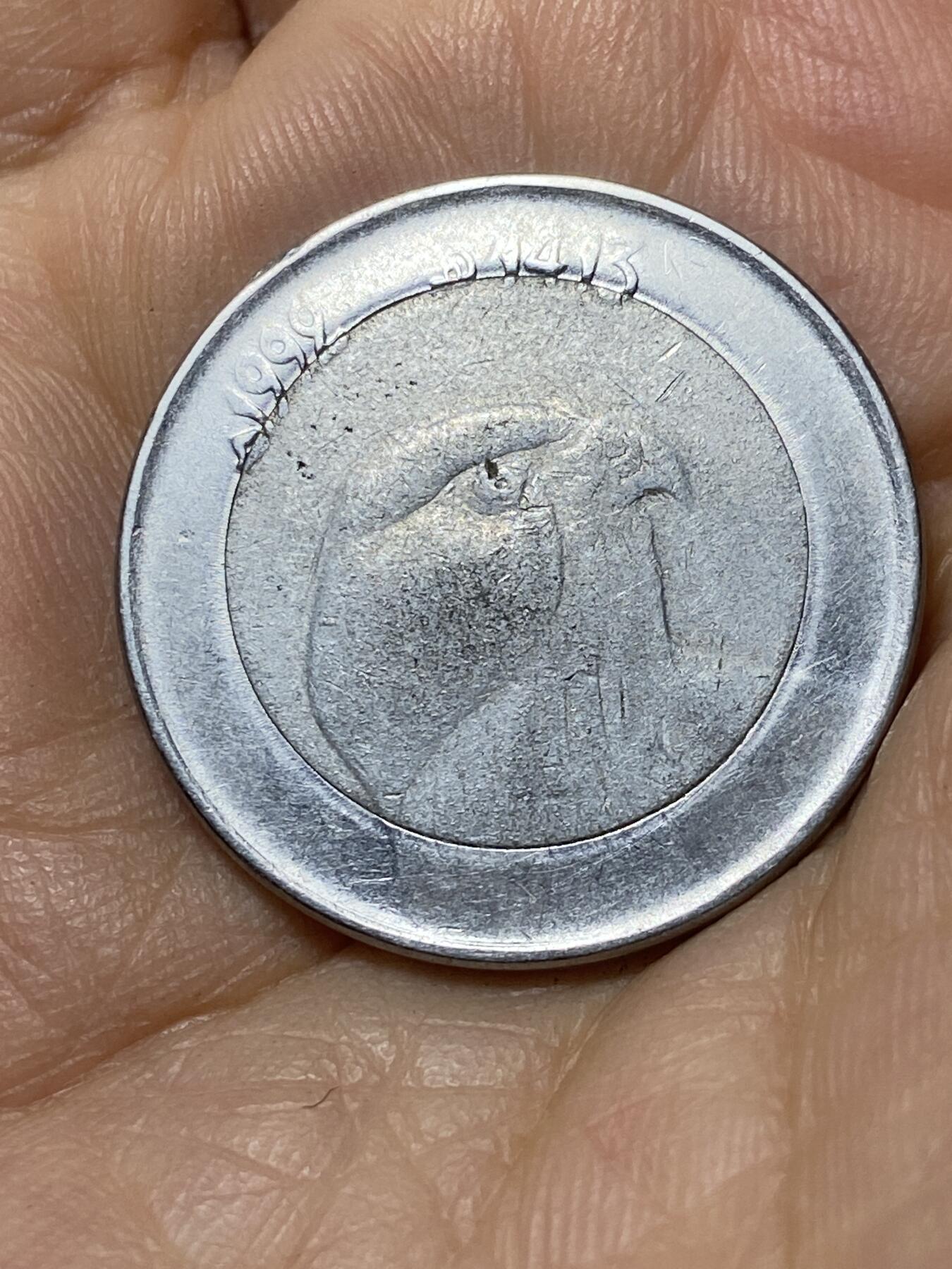 2025年第九十六场(总第一百二十二场）外国好品散币(免佣金) 阿尔及利亚🇩🇿1999年10第纳尔