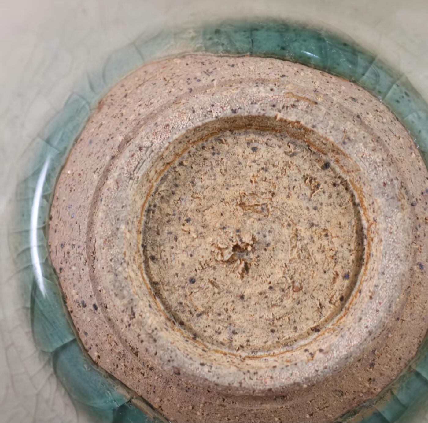 听雨轩  精品老旧瓷器限时专场 吉州窑影青雕刻斗笠碗