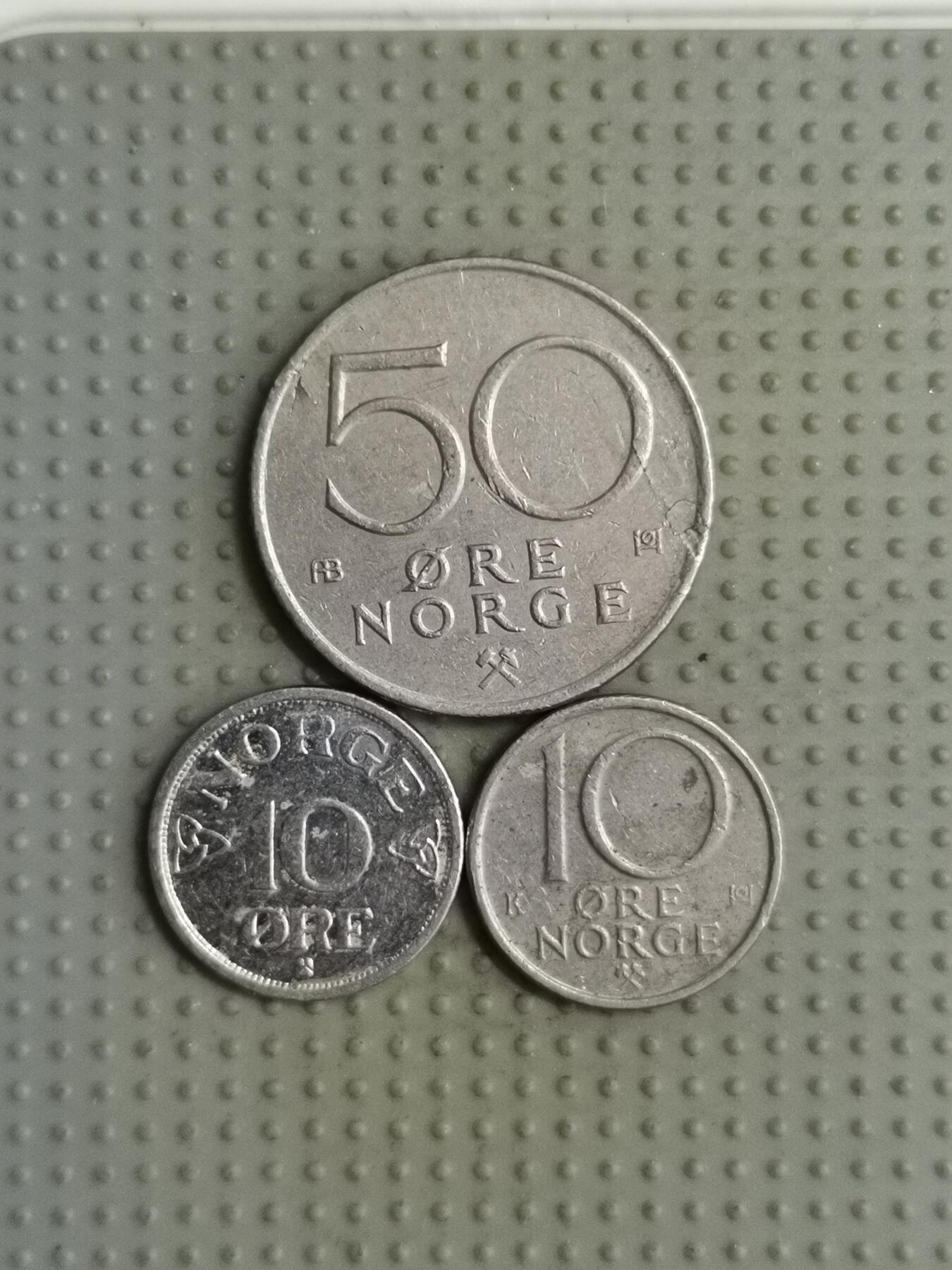 2025年第89场各国散币拍卖（总第89场） 挪威3枚