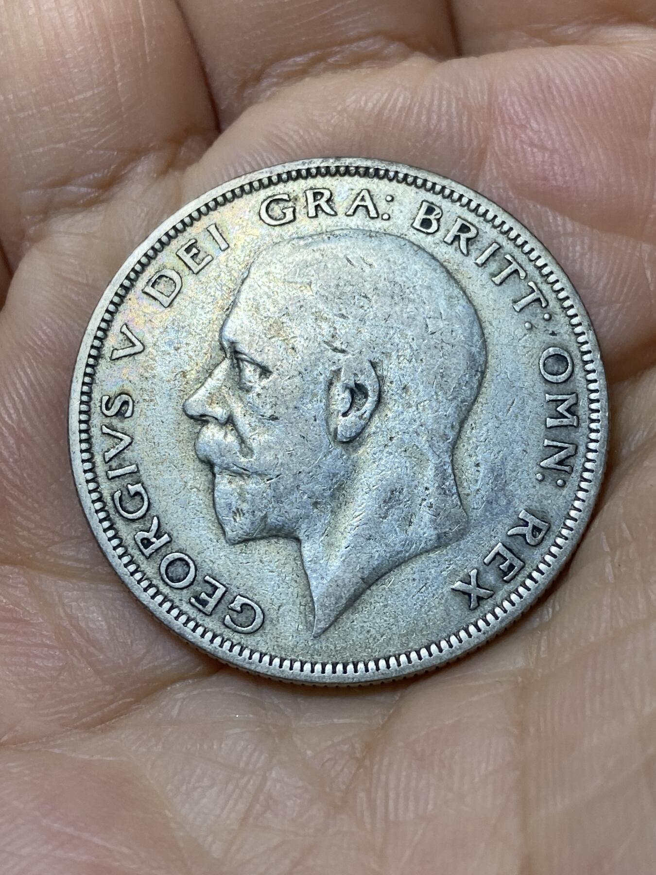 2025年第九十六场(总第一百二十二场）外国好品散币(免佣金) 英国🇬🇧1936年半克朗银币(乔治五世逝世年，第五版关门年，500银)