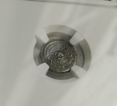 瓶子🏺第209期拍卖会 -  五彩深打  泰国1860年1/8泰铢银币  NGC MS61