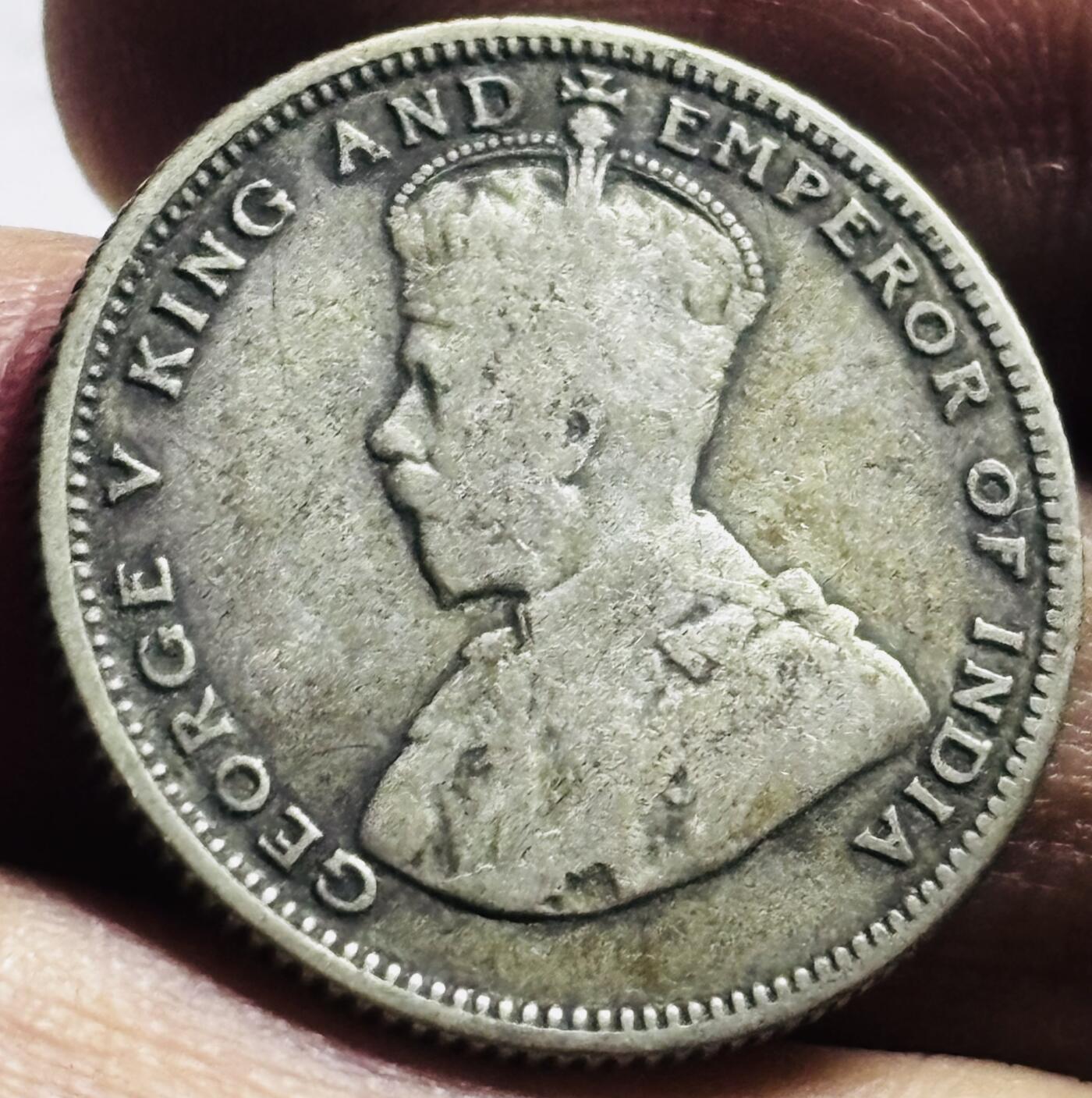 文馨钱币收藏第 273 场， 长期接收代拍品 美品 1926 年英属海峡乔治五世 20 分银币，第三版首发年 600 银