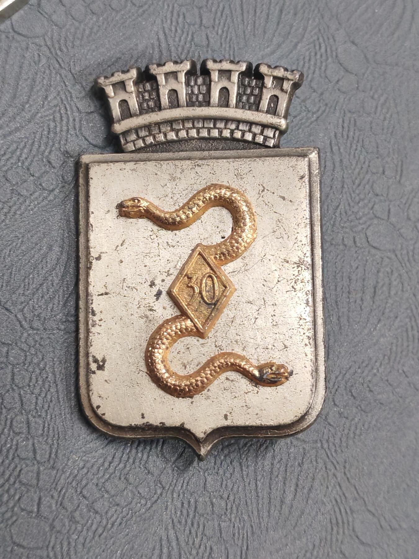 韵星假日拍卖第二十五期 -- Rimey Holidays Auction 25 法兰西第三共和国30军团证章 drago制作打标 带编号 少见