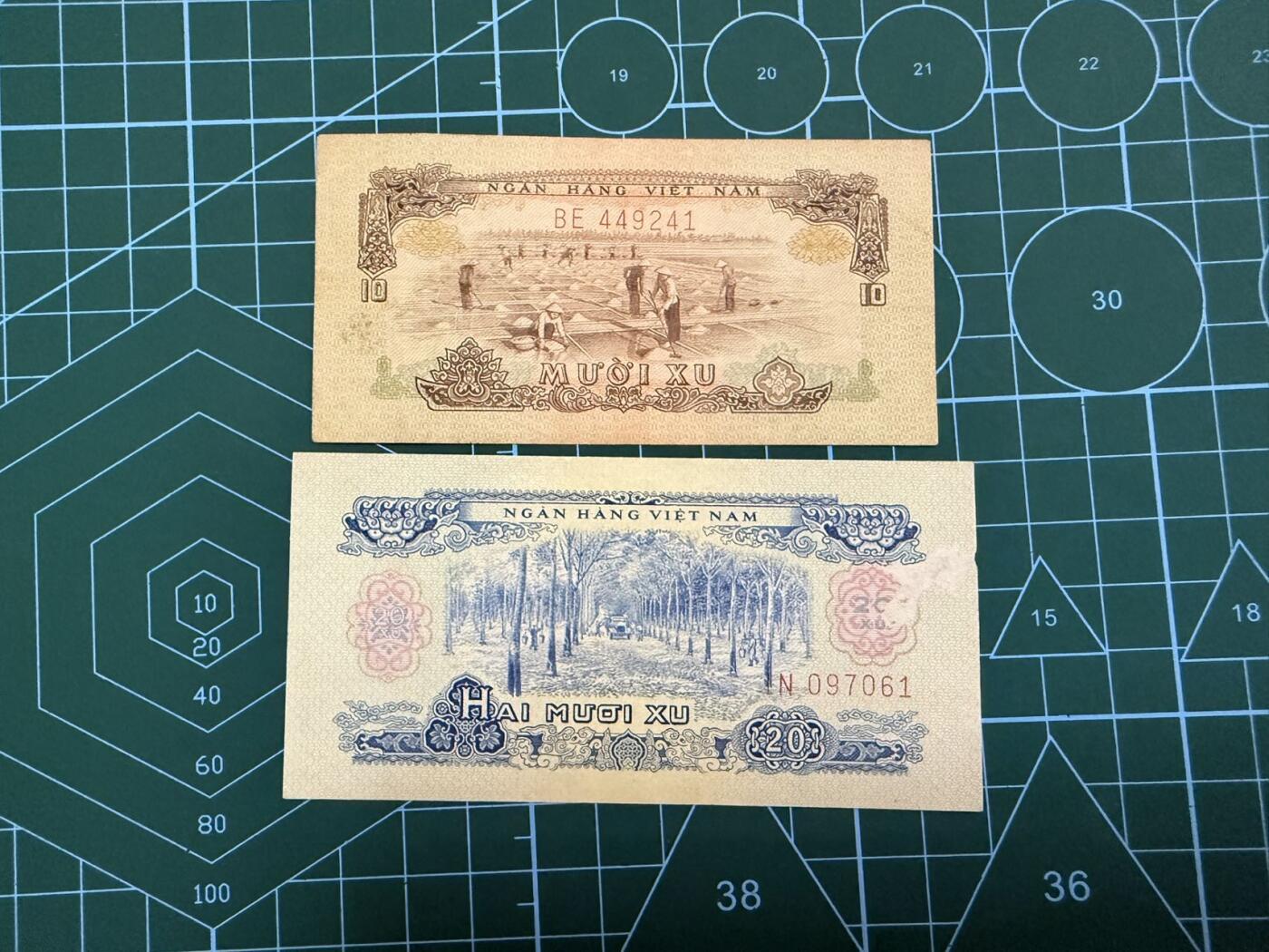 【炜奕收藏】，第四十六期 1966年南越10-20绪，XF-UNC-品相