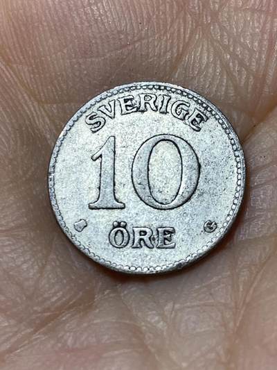 2025年第九十六场(总第一百二十二场）外国好品散币(免佣金) - 瑞典🇸🇪1938年10欧尔银币(古斯塔夫五世第一版，后期G标，400银)