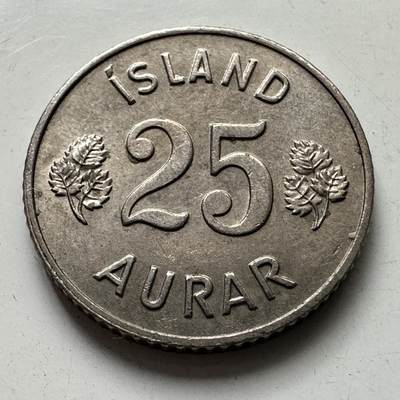 🌹外币初藏🌹🐯2025年第106场  每周二四六晚8️⃣点 接代拍 - 冰岛1965年25奥拉