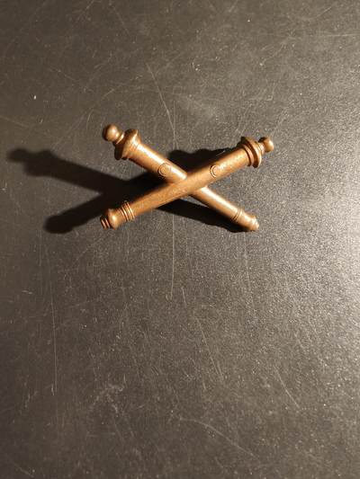 老王徽章第151期 - 美国炮兵领章