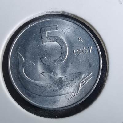 沼泽如烟--第849场 - 意大利1967年5里拉