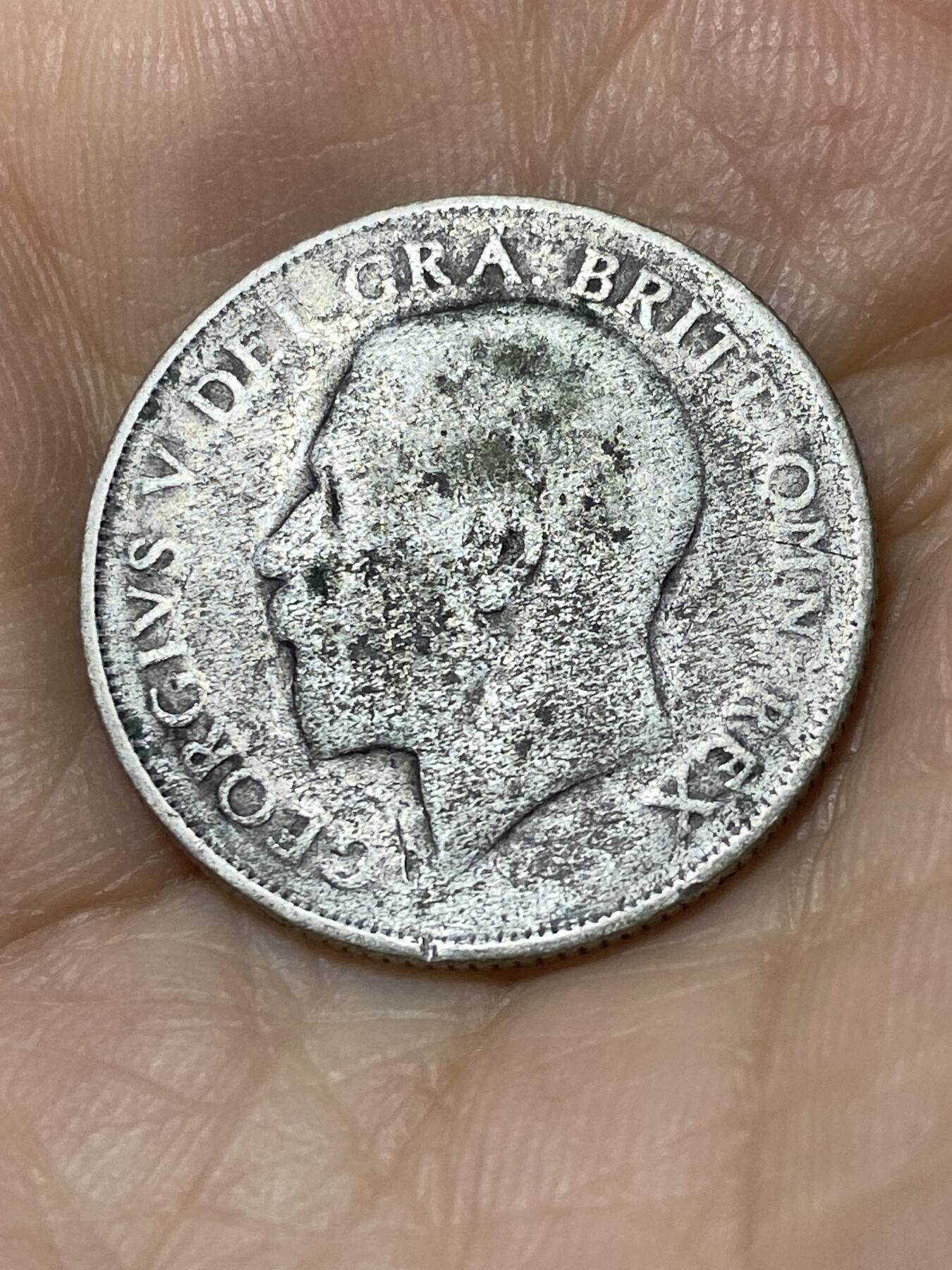 2025年第九十六场(总第一百二十二场）外国好品散币(免佣金) 英国🇬🇧1922年1先令银币(乔治五世第二版，500银)