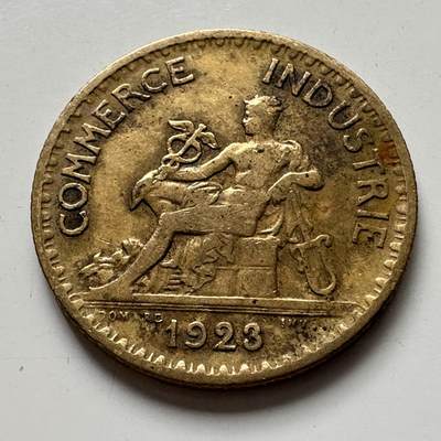 🌹外币初藏🌹🐯2025年第106场  每周二四六晚8️⃣点 接代拍 - 法国1923年一法郎