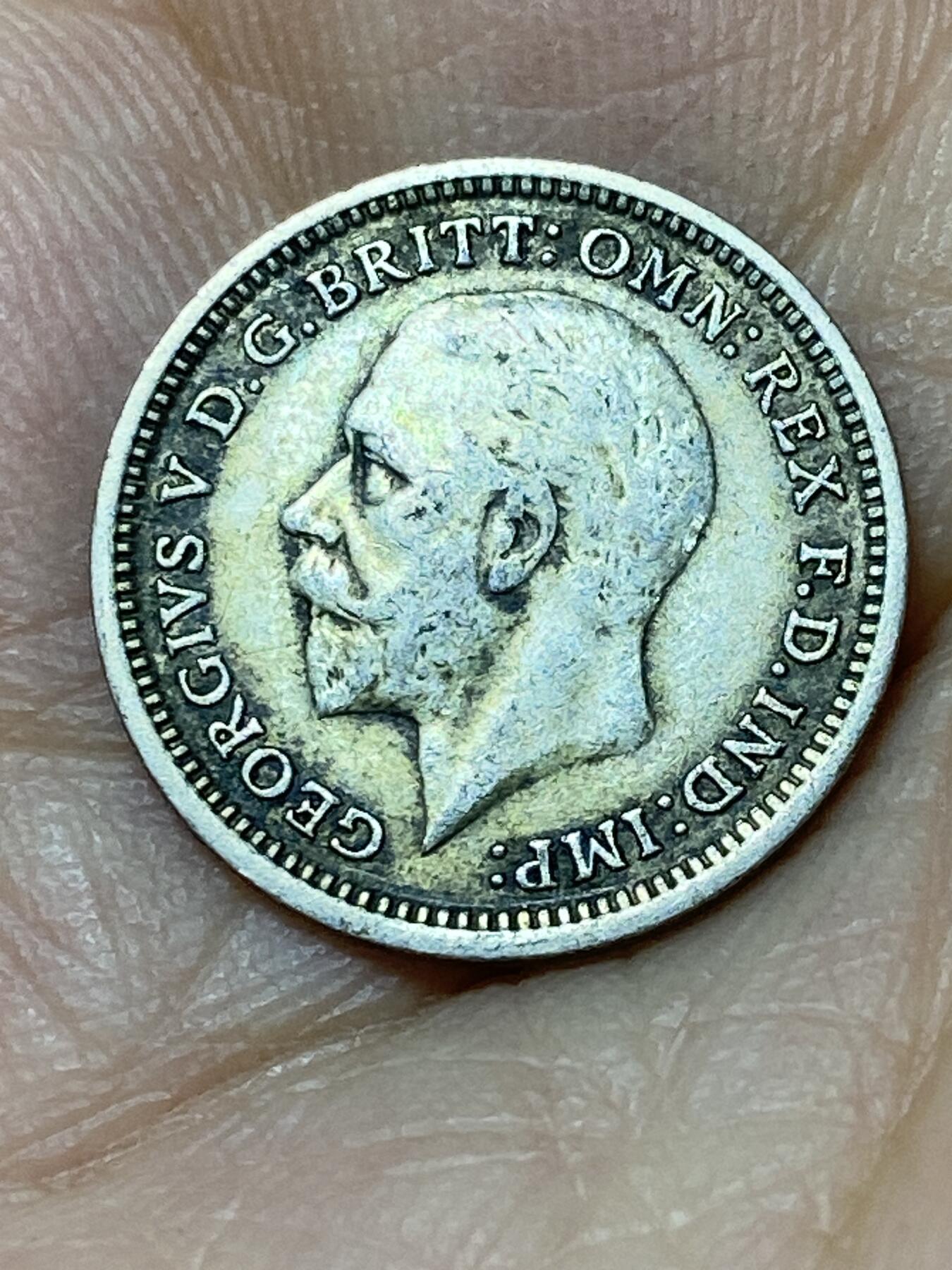 2025年第九十六场(总第一百二十二场）外国好品散币(免佣金) 英国🇬🇧1936年3便士银币(乔治五世逝世年，第三版关门年，500银)