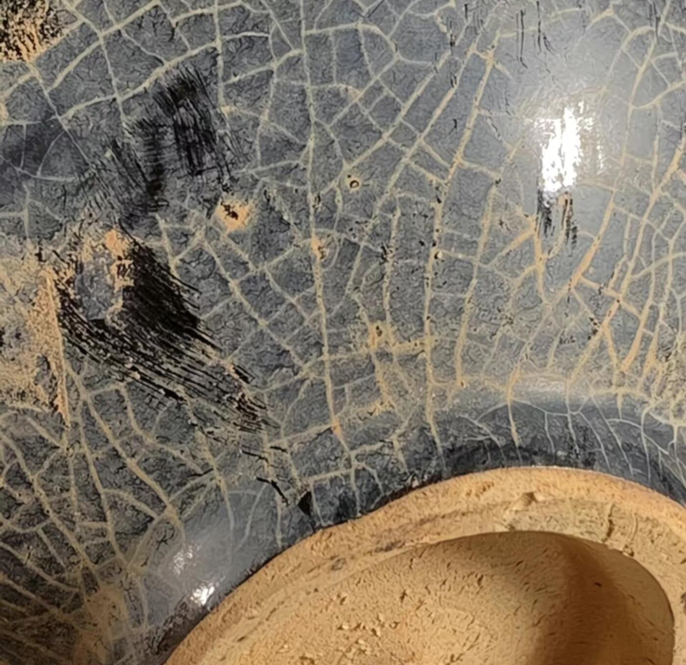 听雨轩  精品老旧瓷器限时专场 吉州窑木叶盏 