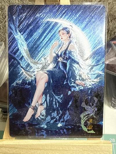 卡牌发烧友第十七期（持续收拍品，每周六晚23:50截拍，焱卡文化，卡牌专场） - 奇点卡牌 嫦娥 粗闪