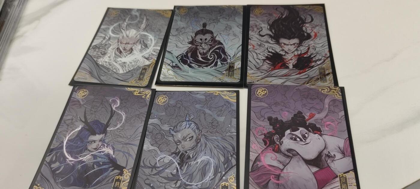 秋原瞳的小店第二十四期（持续收拍，祝大家国庆中秋快乐，好好睡它个自然醒） 卡游哪吒2弹斗天包bp一套6张齐