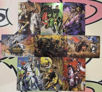 丫丫卡拍第25期（1月16日22点截拍） 【万游】三国名人录18张一套 镜面闪