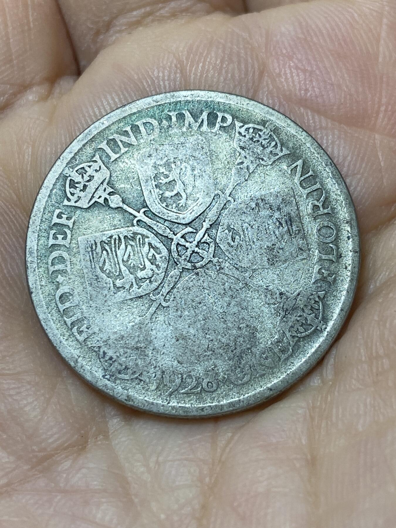 2025年第九十六场(总第一百二十二场）外国好品散币(免佣金) 英国🇬🇧1928年1弗罗林银币(乔治五世第三版，500银)