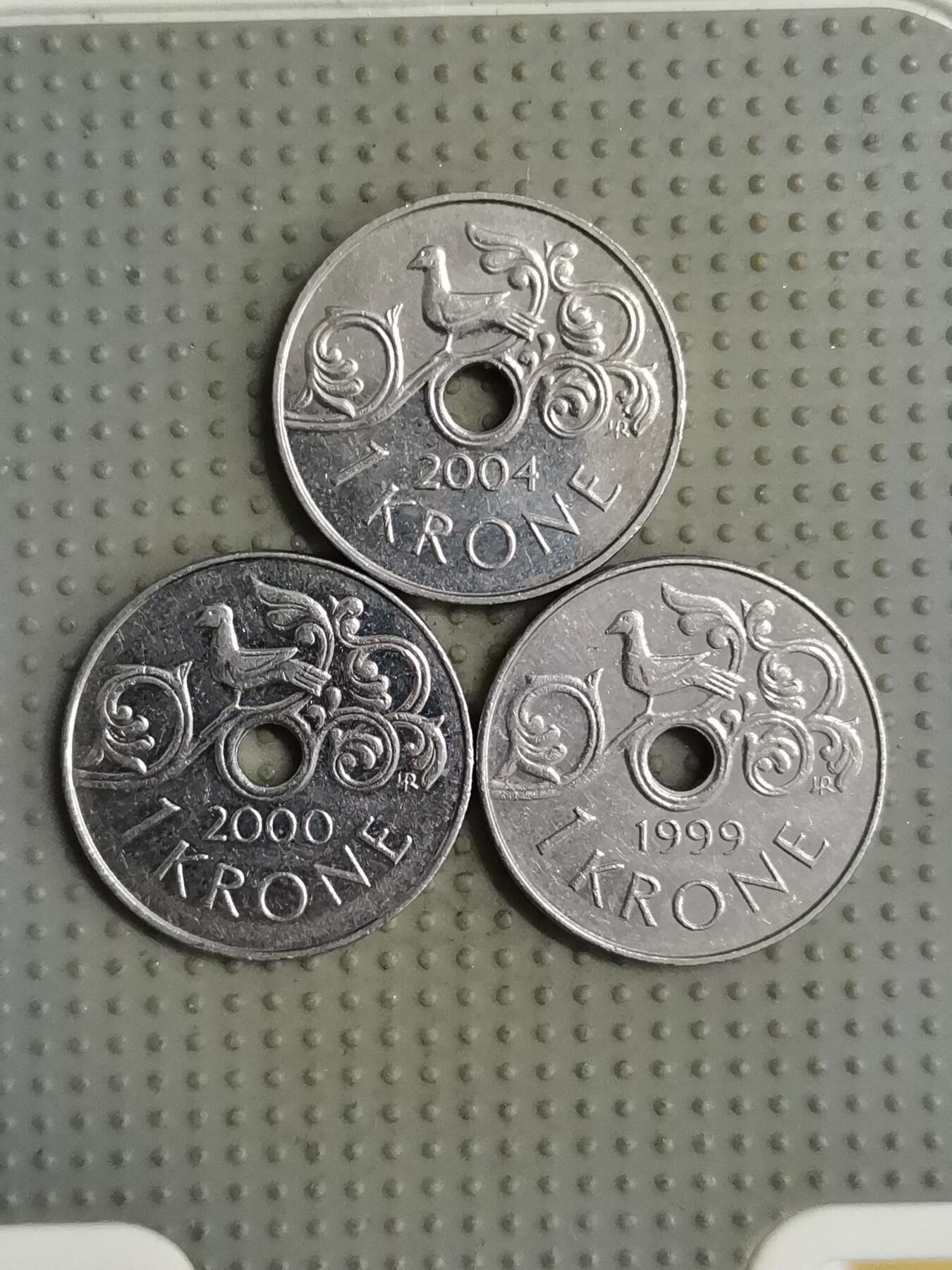 2025年第89场各国散币拍卖（总第89场） 挪威1克朗3枚