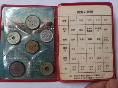 巨藏钱币首秀-古今中外钱币套装专场 日本套币一本-红本册