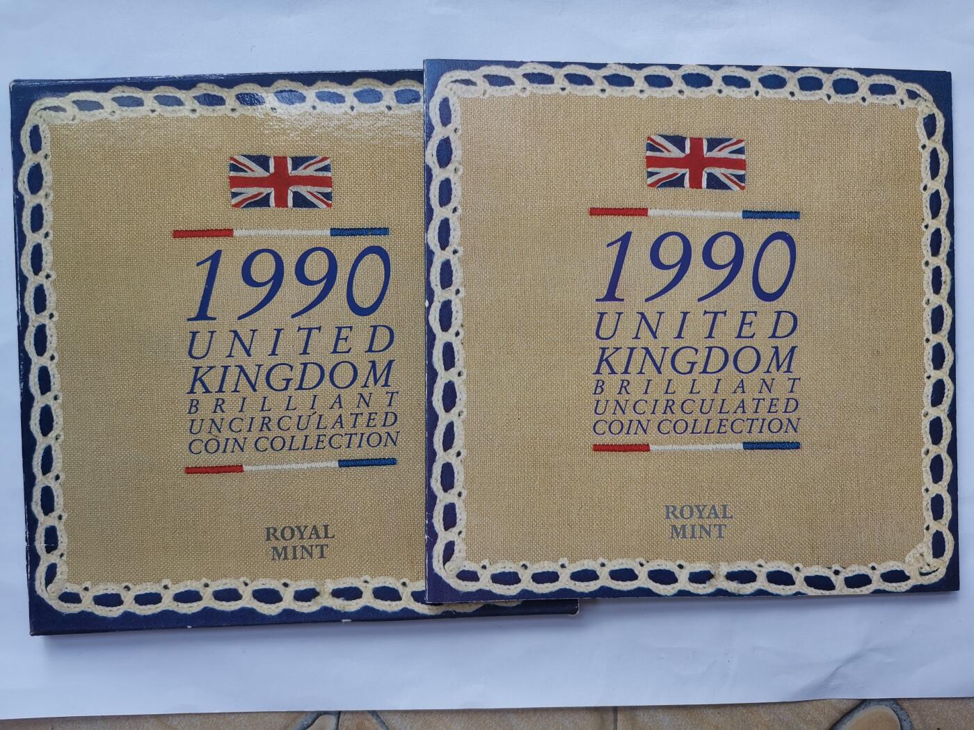 巨藏钱币首秀-古今中外钱币套装专场 英国1990年套币-官方版发行