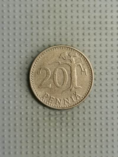 2025年第89场各国散币拍卖（总第89场） - 芬兰1974年20芬尼