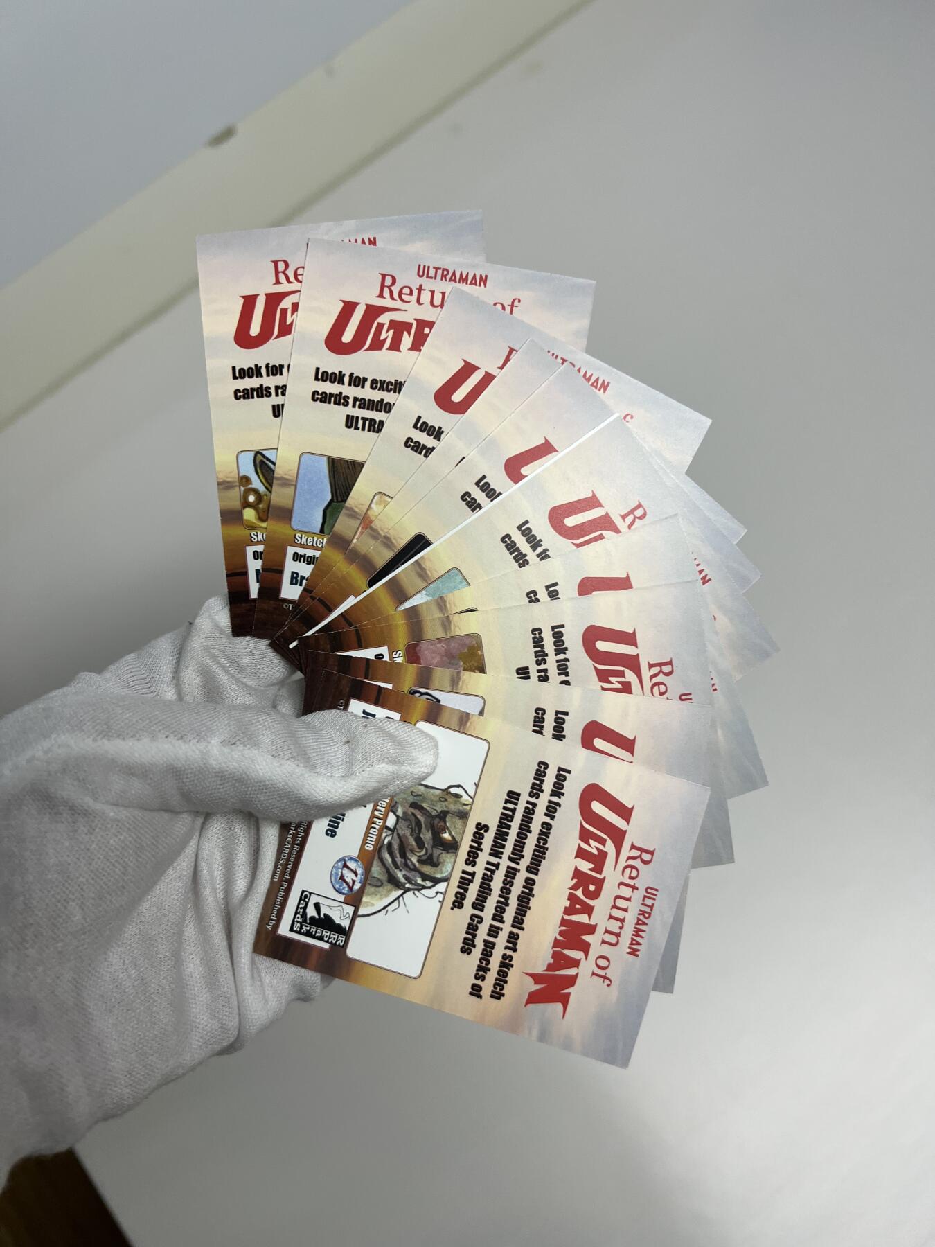 零元拍：RRParks Ultraman 归来的奥特曼 杰克奥特曼  圆谷公司 杰克奥特曼  手绘复刻卡 超人气怪兽很多 非常稀有 大比例 10张一起拍！编号见卡背 