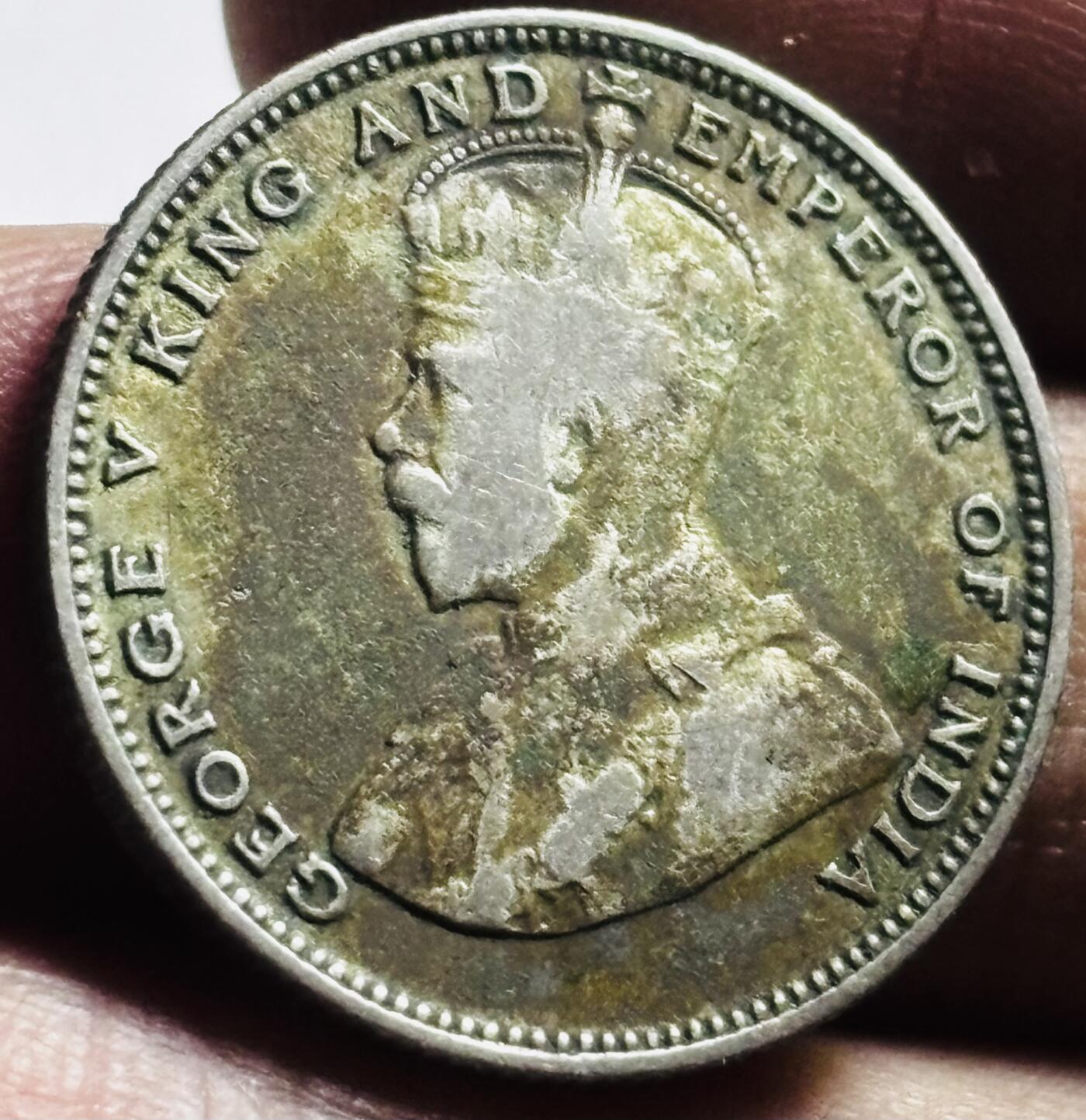文馨钱币收藏第 273 场， 长期接收代拍品 美品 1927 年英属海峡乔治五世 20 分银币，第三版600 银