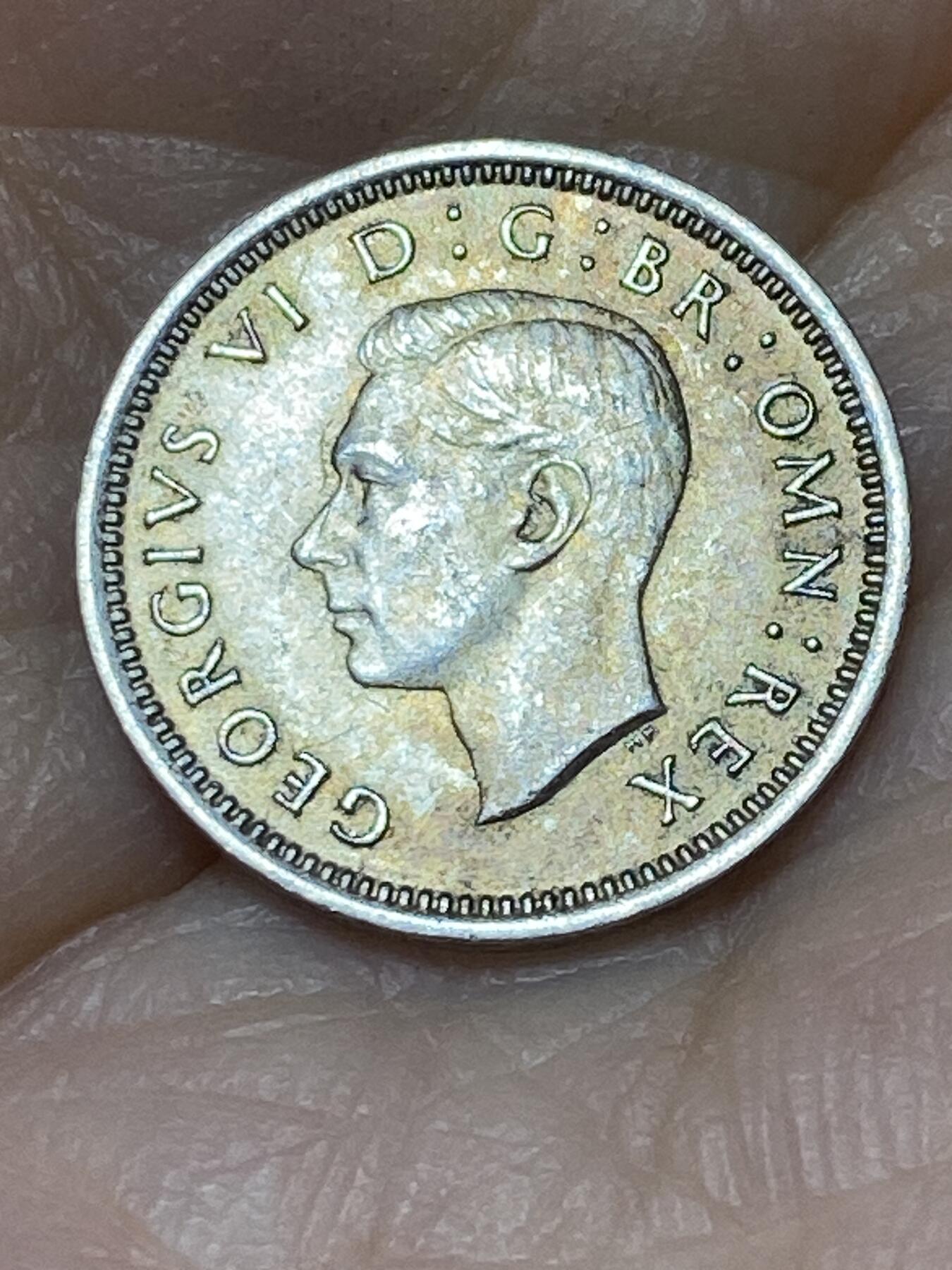 2025年第九十七场(总第一百二十三场）外国好品散币(免佣金) 英国🇬🇧1938年3便士银币(乔治五世第一版，500银)