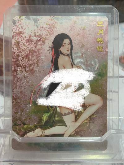 阳大大卡牌拍卖第73期（持续收拍品，周五晚上九点截拍，进群福利早知道） - 砖家卡牌 十二花神 三月桃花 息夫人 特藏卡 折光粗闪 带卡夹