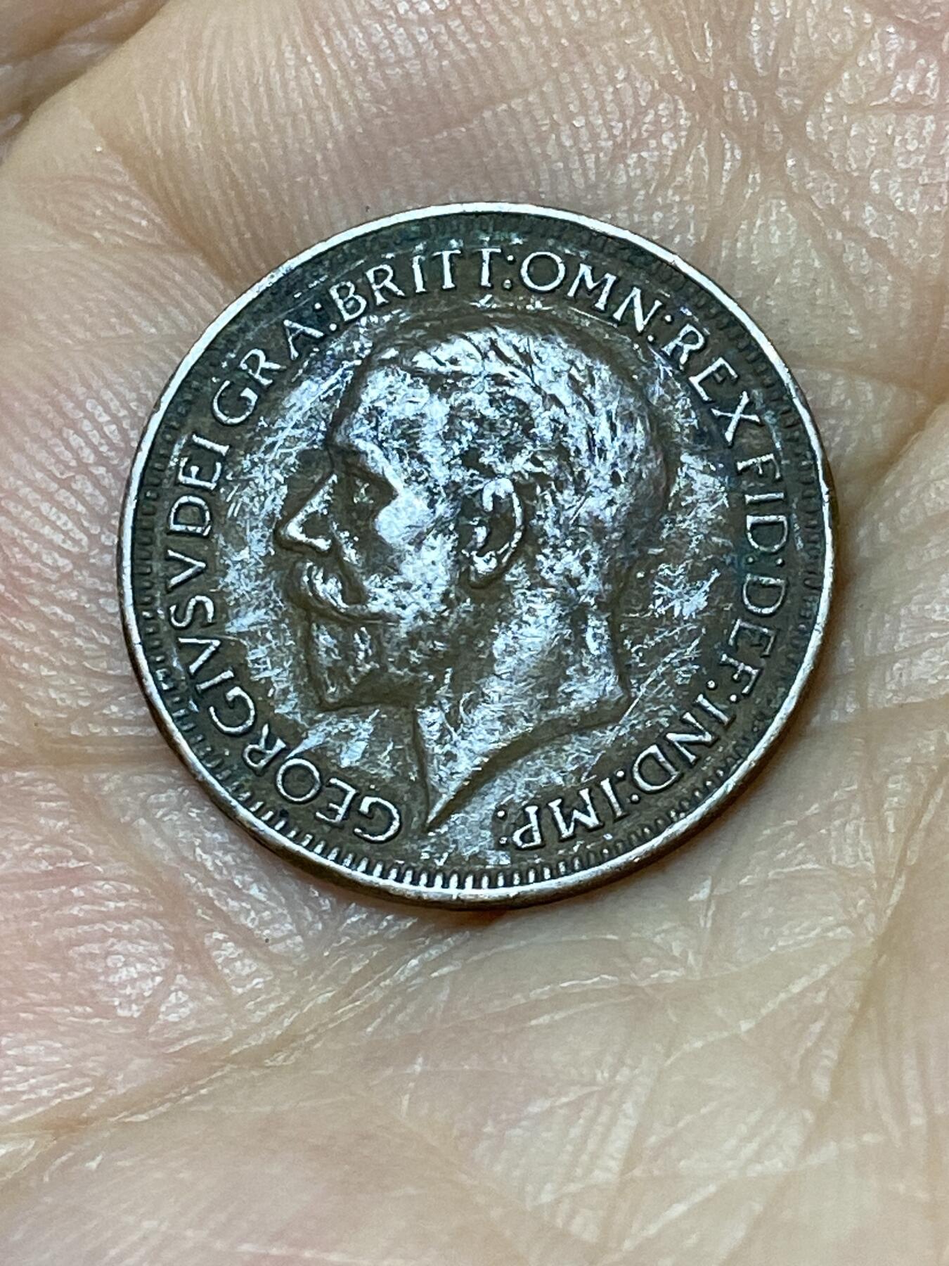 2025年第九十七场(总第一百二十三场）外国好品散币(免佣金) 英国🇬🇧1936年1法新(乔治五世逝世年，第三版关门年)