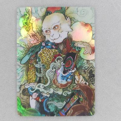 龙虎卡牌第五十六场 小浣熊 趣卡社五虎 百里亲签 万享盲盒（无佣金，满120包邮，周六晚上结拍，欢迎送拍） - 彩闪卡 启读 李广-齐天大圣
