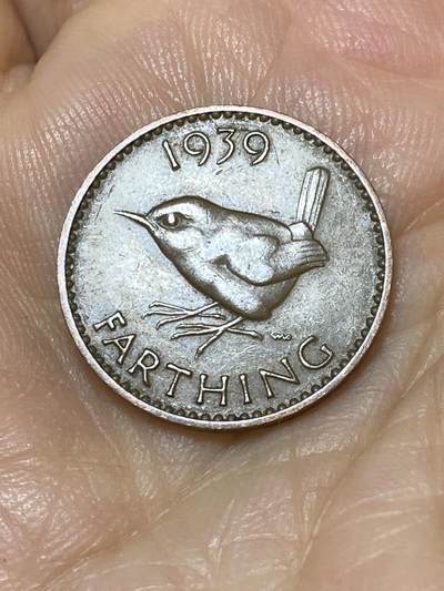 2025年第九十七场(总第一百二十三场）外国好品散币(免佣金) - 英国🇬🇧1939年1法新(乔治六世第一版)