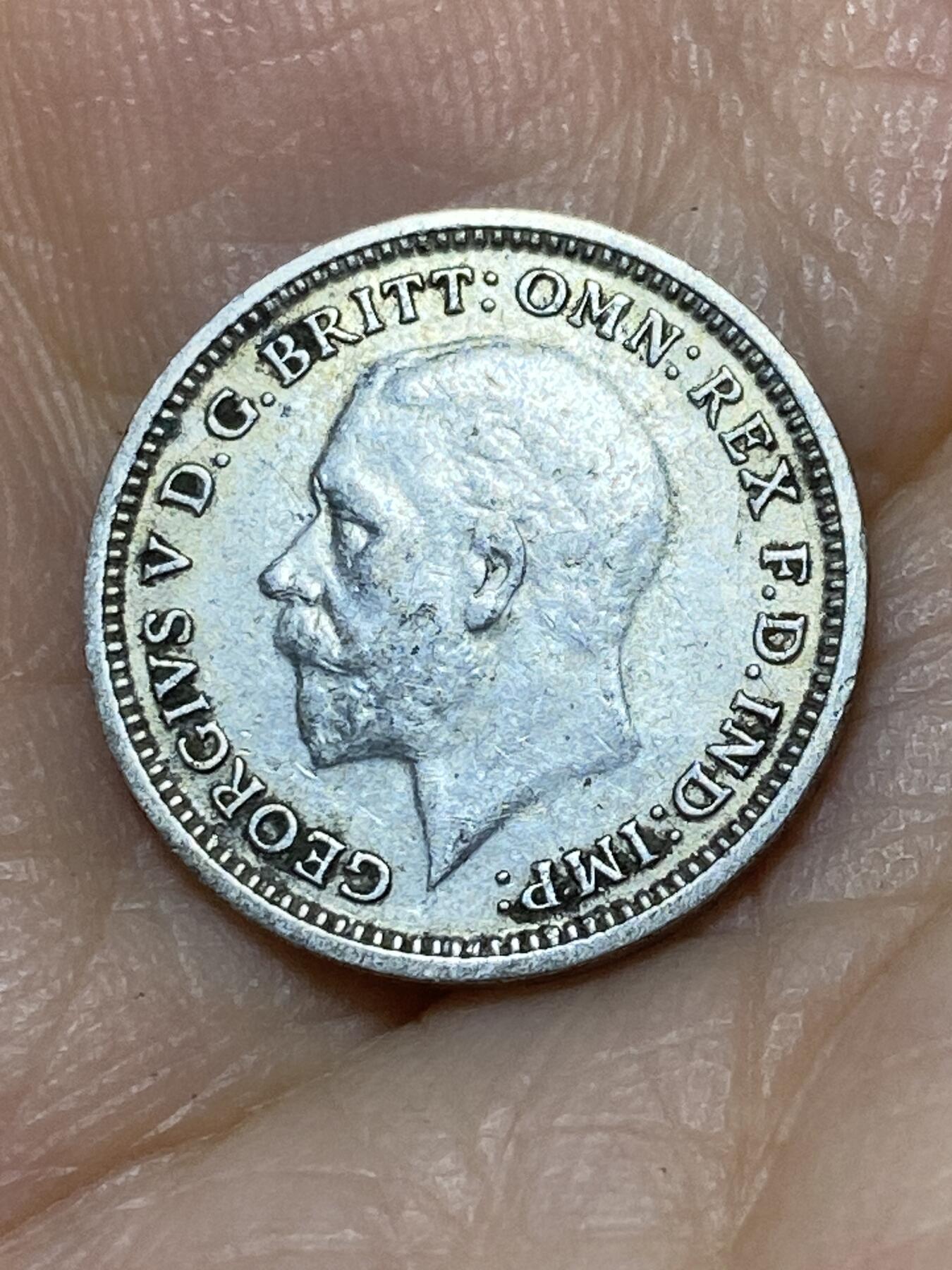 2025年第九十七场(总第一百二十三场）外国好品散币(免佣金) 英国🇬🇧1935年3便士银币(乔治五世第三版，500银)