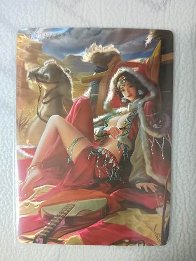 花开卡拍第40期（9月28号周日截拍，品控勿拍!!!拍品不寄存，运费5元，自制卡难免瑕疵，可能存在轻微撞角爆边等出厂瑕疵，品控介意勿拍！） - 卡玩帕克  2024年12月满赠 镭雕王昭君