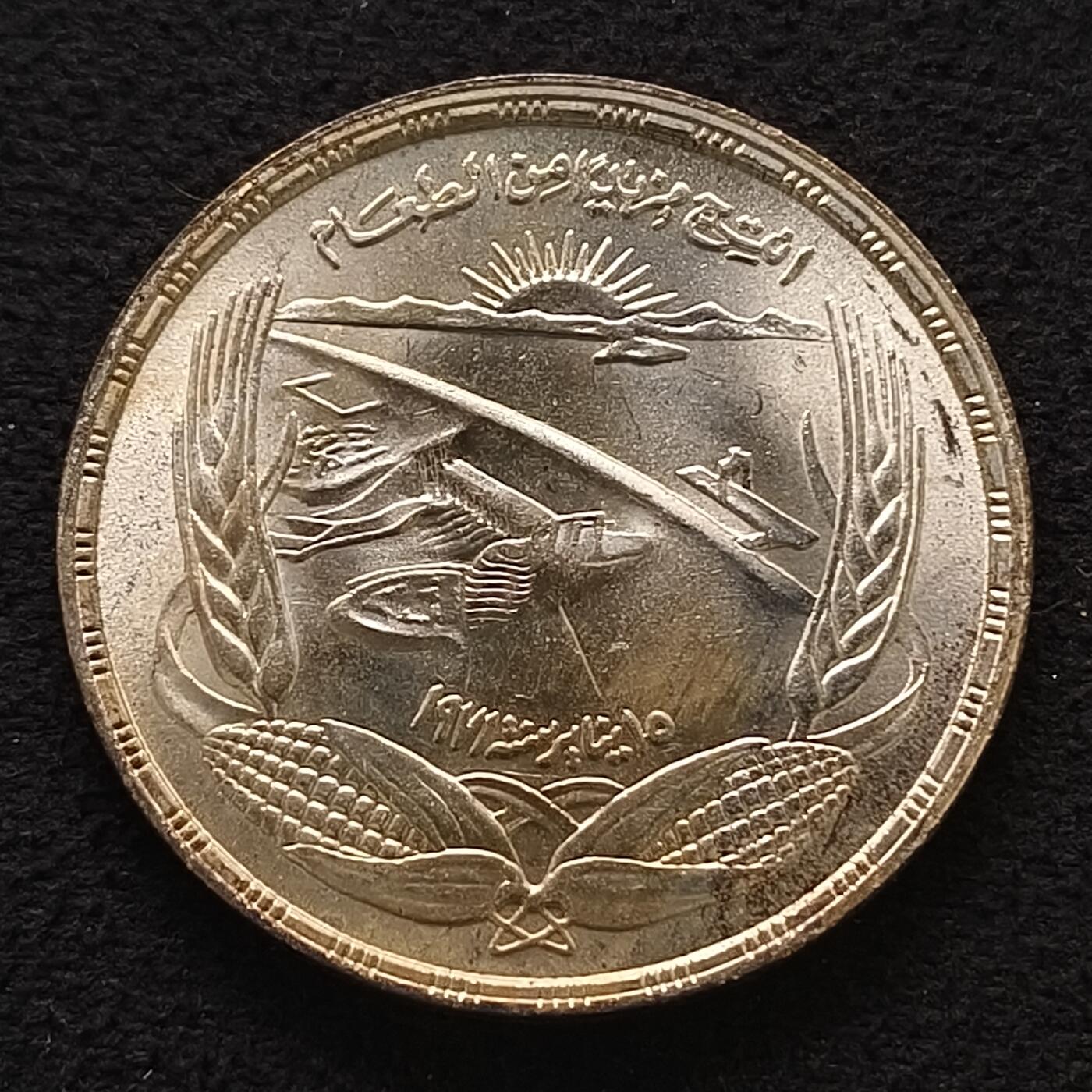 【全场包邮】纯粹捡漏拍463场-大量精品持续更新 埃及1973年1镑FAO大坝纪念银币