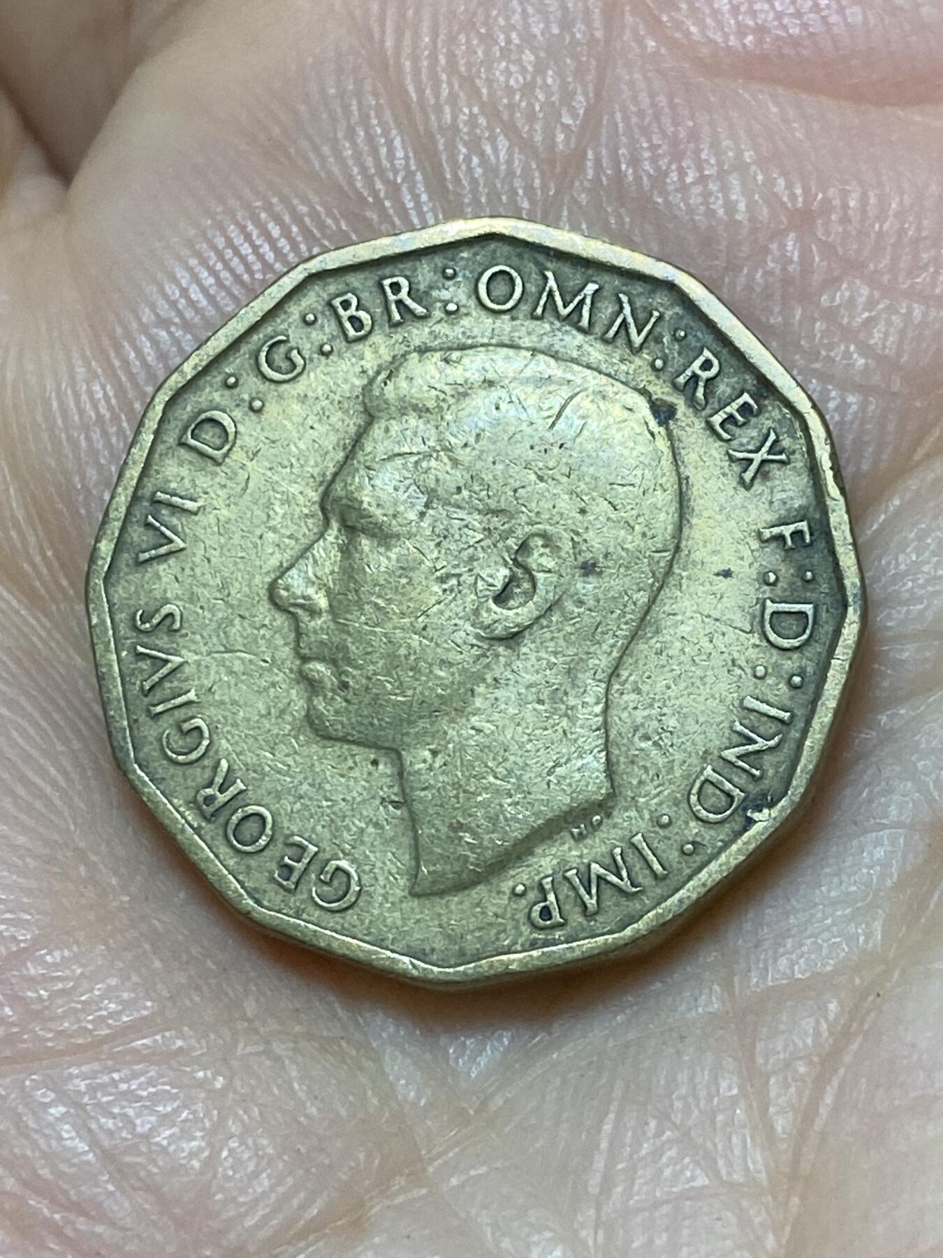 2025年第九十七场(总第一百二十三场）外国好品散币(免佣金) 英国🇬🇧1941年3便士(乔治六世第一版)