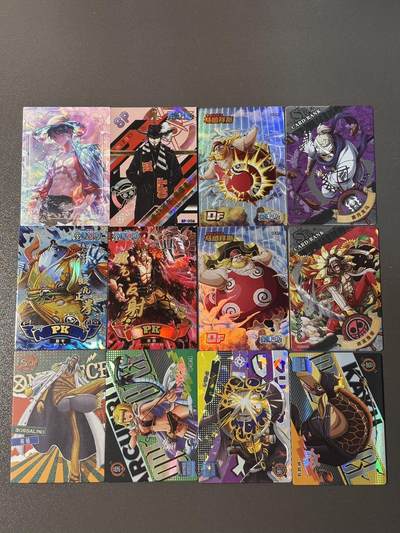 【喜人奇妙夜】小王子卡拍第十六场 - 航海王12张 多工艺混合 厚卡