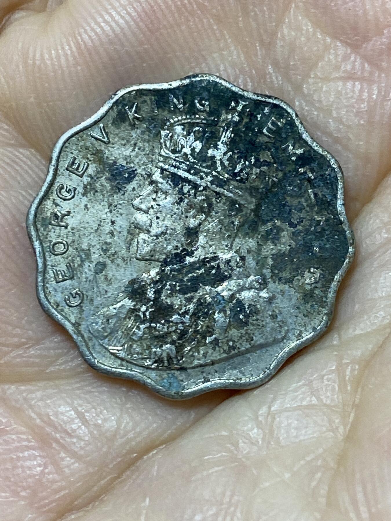 2025年第九十七场(总第一百二十三场）外国好品散币(免佣金) 英属印度1916年1安娜(乔治五世时期)