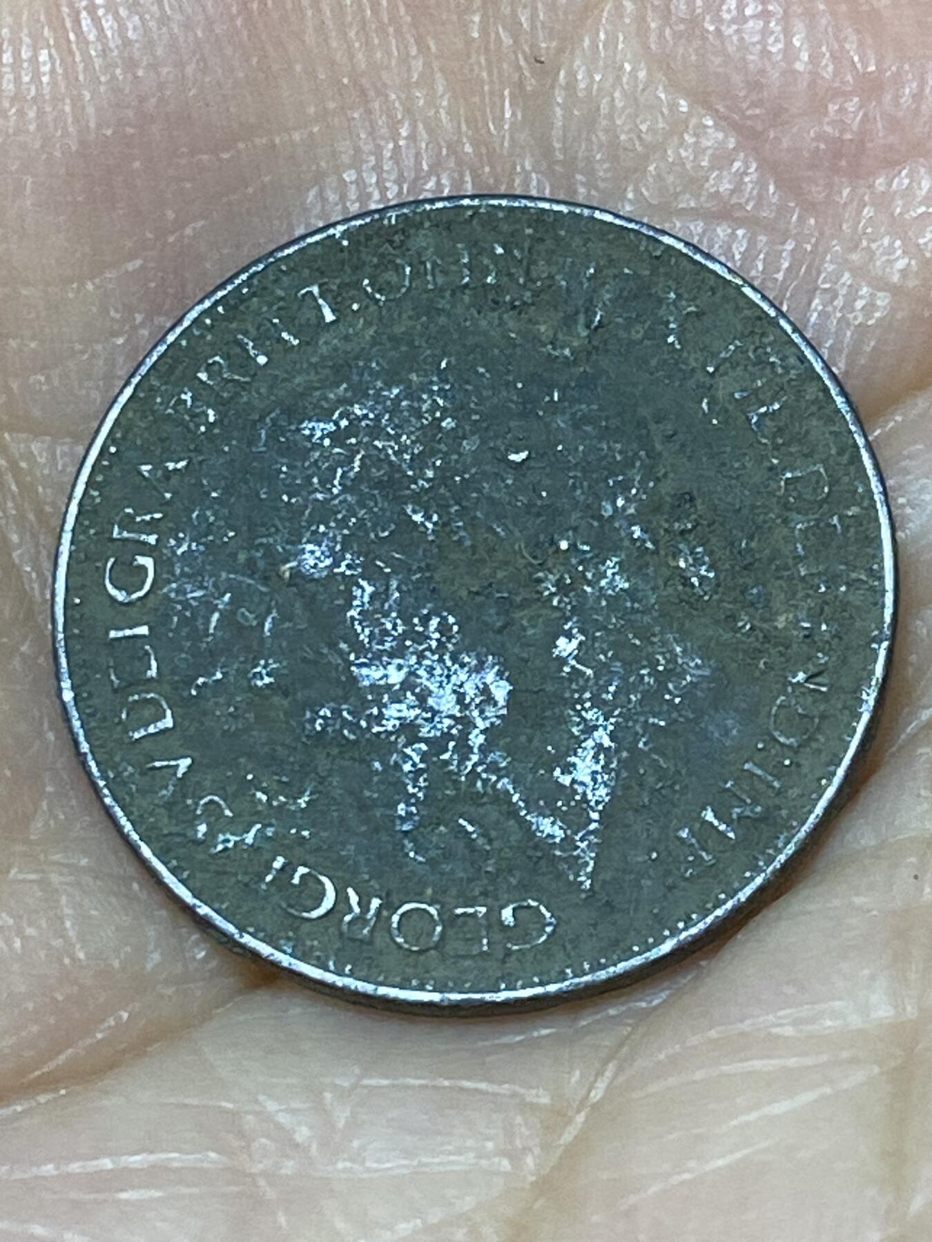 2025年第九十七场(总第一百二十三场）外国好品散币(免佣金) 英国🇬🇧1922年1法新(乔治五世第二版)
