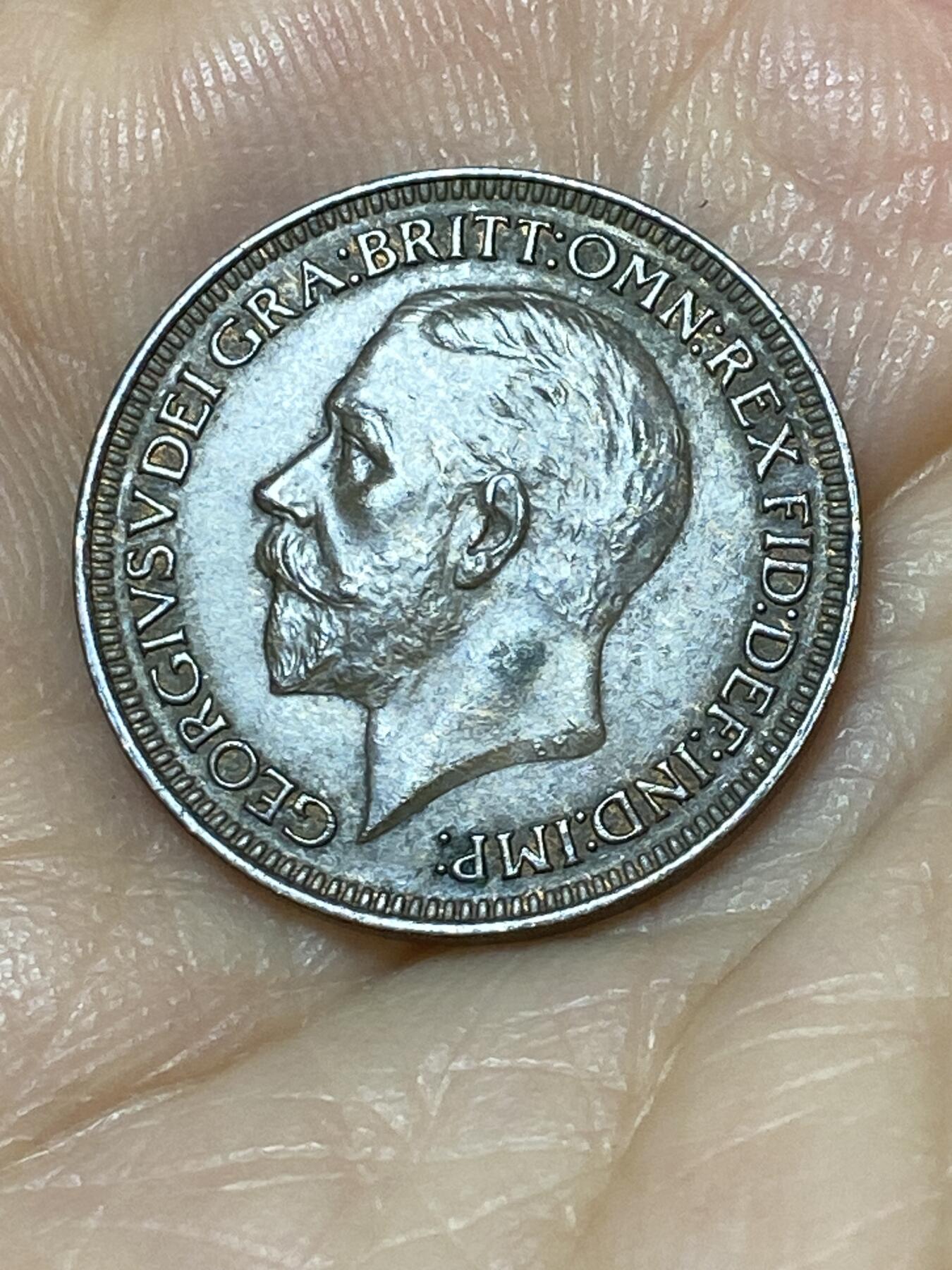 2025年第九十七场(总第一百二十三场）外国好品散币(免佣金) 好品–英国🇬🇧1933年1法新(乔治五世第三版)