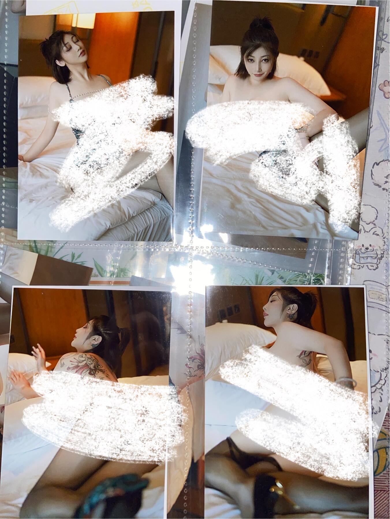 阳大大卡牌拍卖第73期（持续收拍品，周五晚上九点截拍，进群福利早知道） 小逗逗紫色贵妇装写真 全套19张 A4大纸卡 带卡页