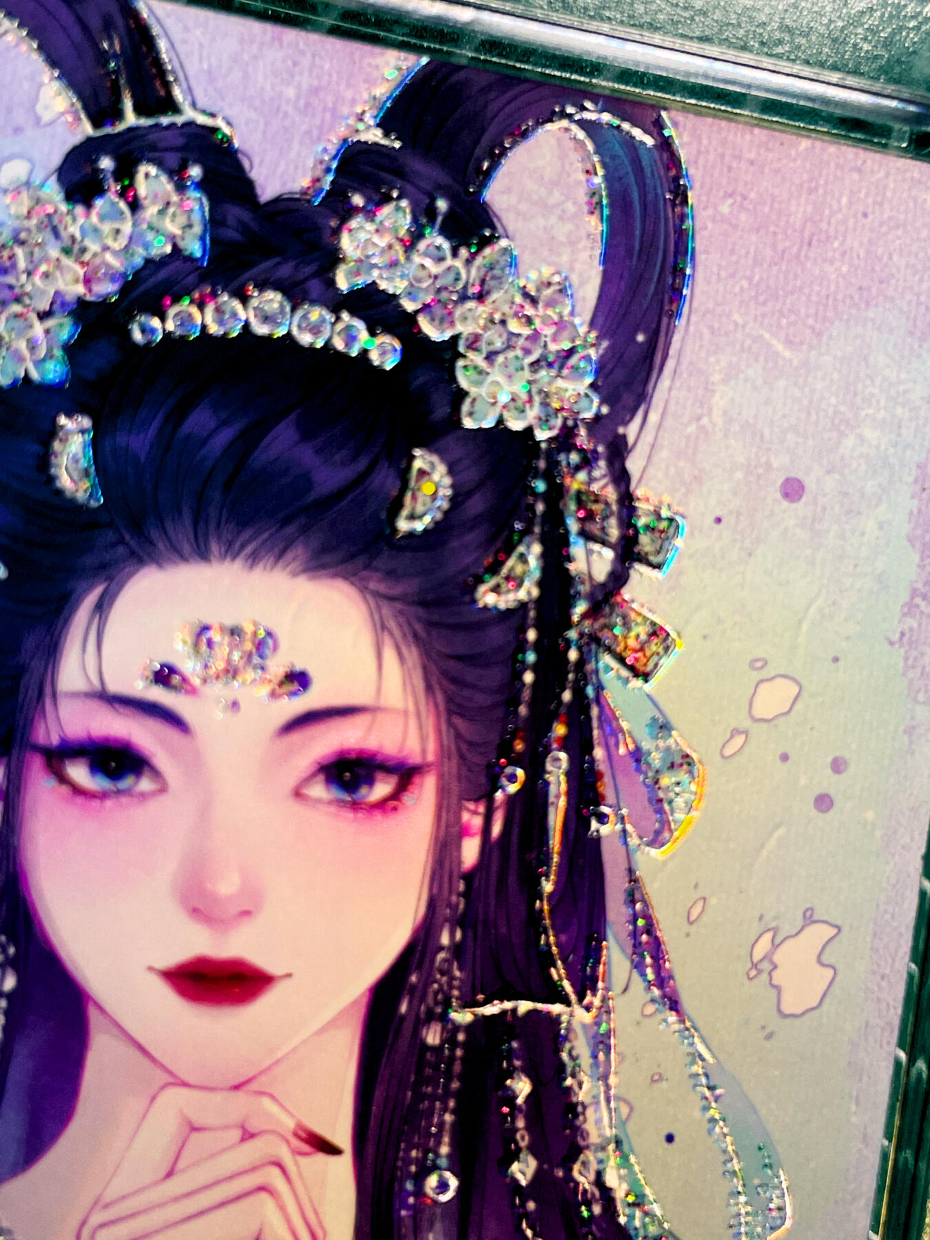 【关注参拍有赠卡】显眼宝33期  9.26日晚21:50结束 【带100pt卡砖 限编卡410号 】万物有灵 生肖卡 瑞鼠来财 工艺超棒看细节 复合工艺卡牌 一张  63*88 