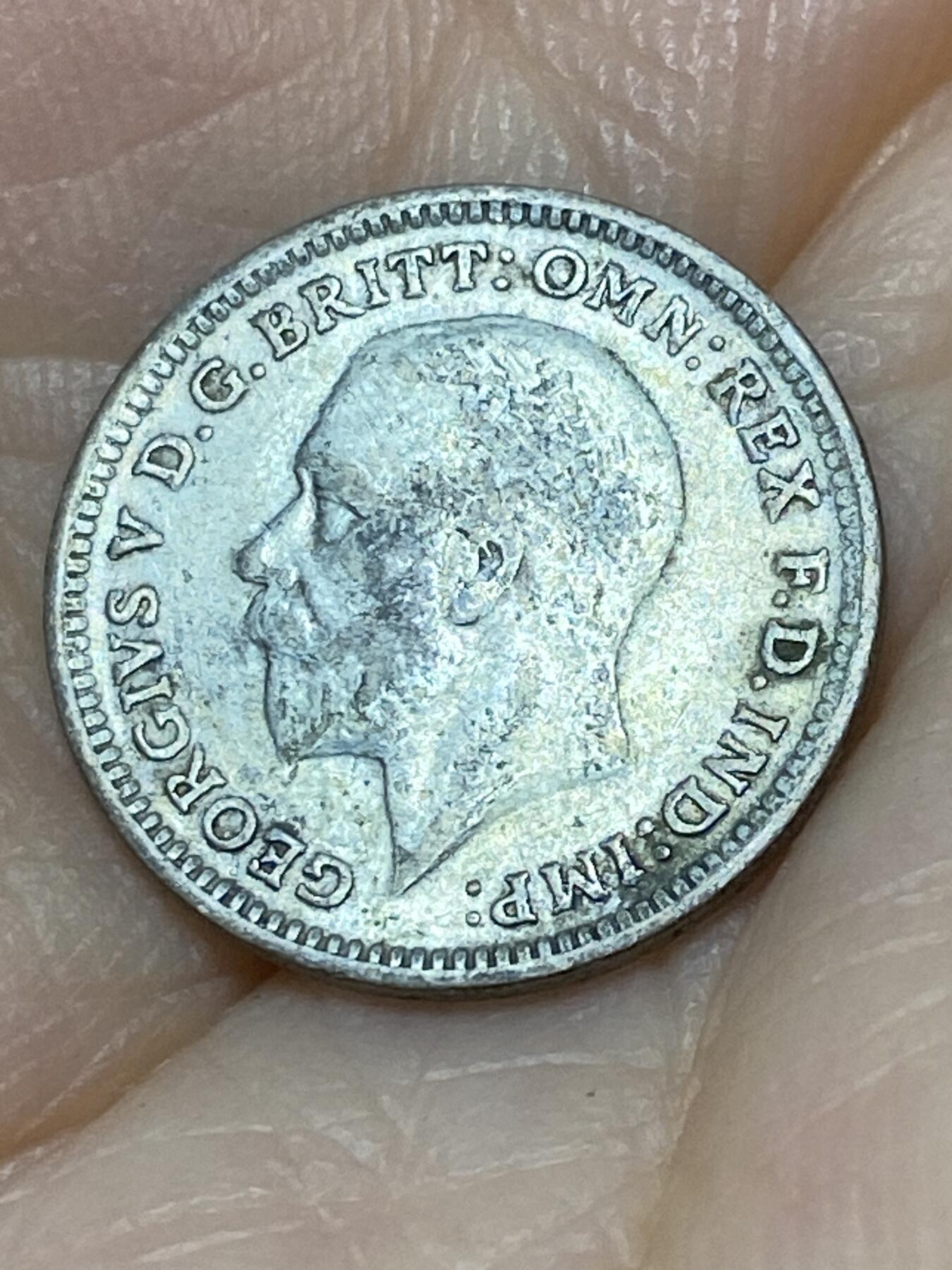 2025年第九十七场(总第一百二十三场）外国好品散币(免佣金) 英国🇬🇧1926年3便士银币(乔治五世第二版关门年，500银)