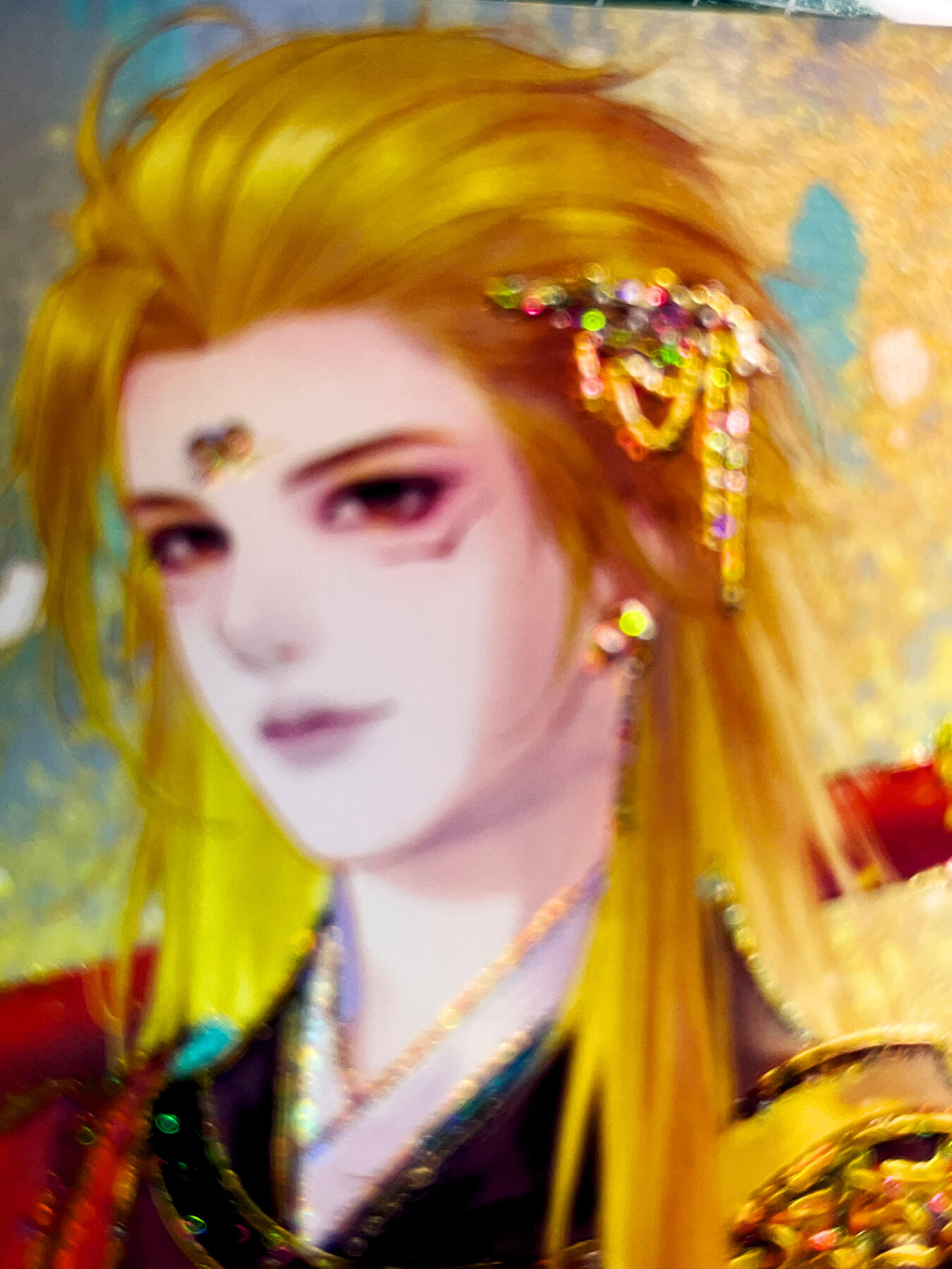 【关注参拍有赠卡】显眼宝33期  9.26日晚21:50结束 【带100pt卡砖 限编卡191号 】万物有灵 生肖卡 灵猴献寿工艺超棒看细节 复合工艺卡牌 一张  63*88 