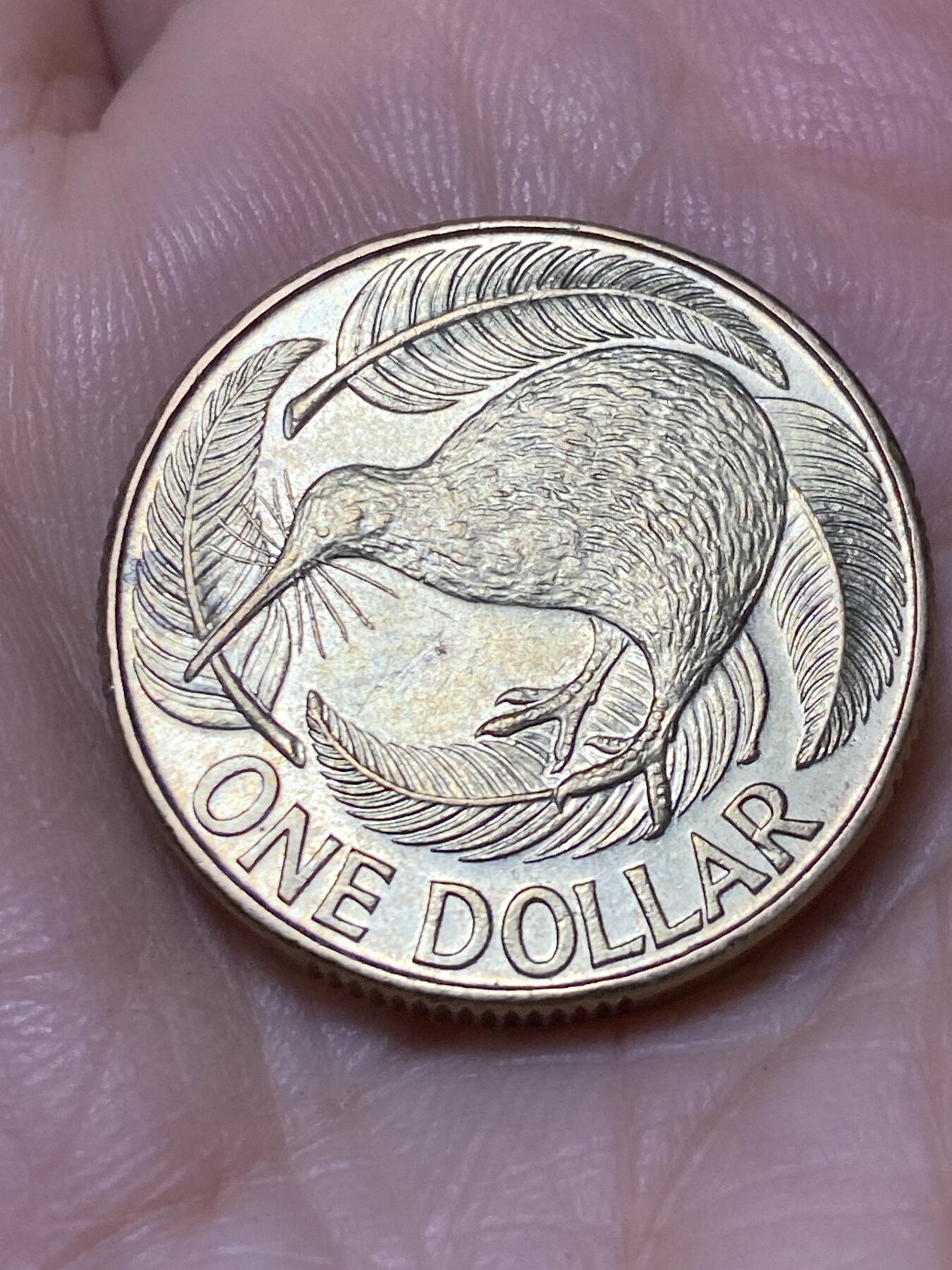 2025年第九十七场(总第一百二十三场）外国好品散币(免佣金) 新西兰🇳🇿2002年1元(伊丽莎白二世老年版)