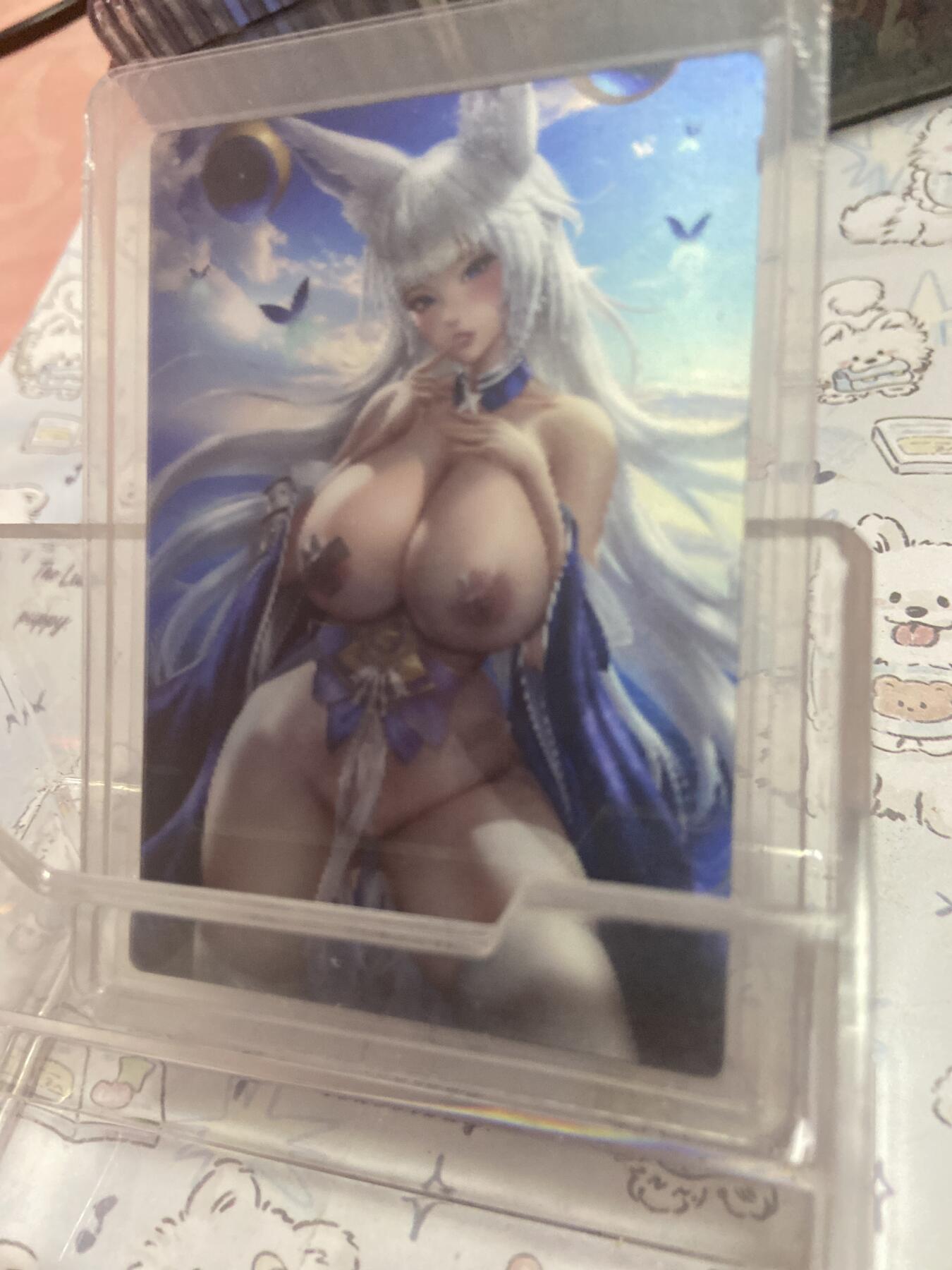 阳大大卡牌拍卖第73期（持续收拍品，周五晚上九点截拍，进群福利早知道） 卡通动漫女神 碧海航线 信浓 光栅卡 带卡夹